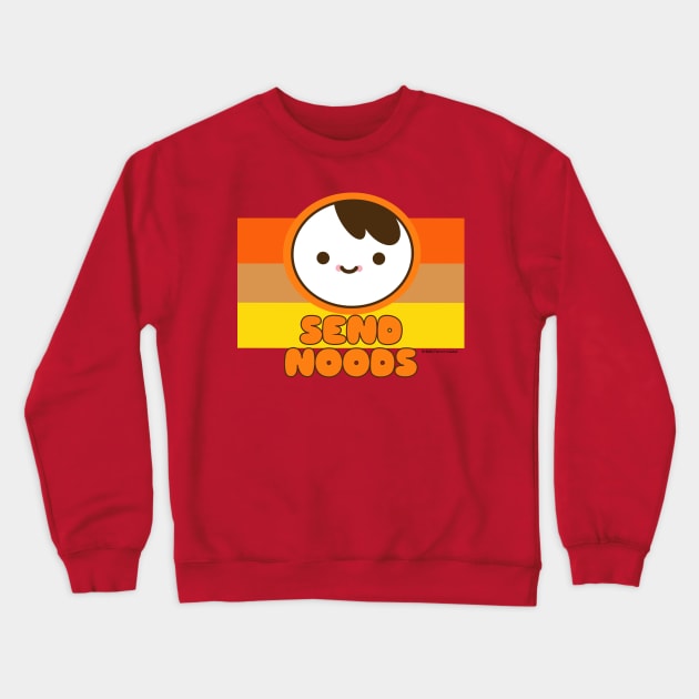 Send NOODS! Crewneck Sweatshirt by Artist_In_Tomorrowland